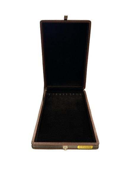 Chain/ Mangalsutra Stock Box - Brown Lizard Series