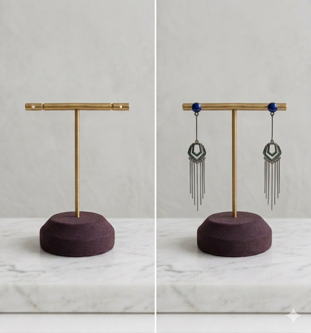 Metal Earring Stand - Plush Series