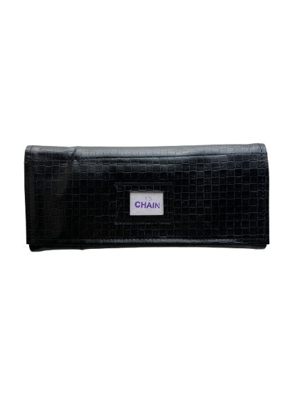 Chain Roller Black Rexine