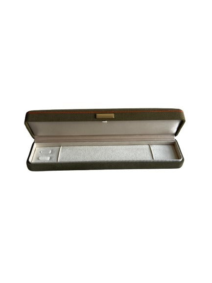 CHAIN/BRACELET BOX - Olive Microfiber Suede Series