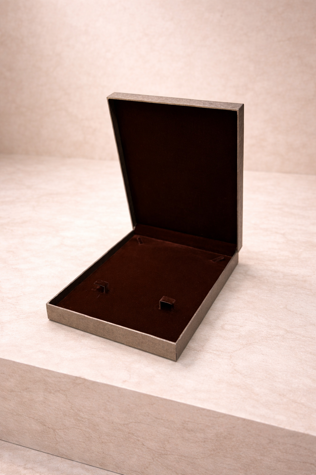 Metallic Gold Half Set Box (7.5x8 Inch)