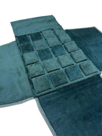 Nosepin Folder - Green Crocodile