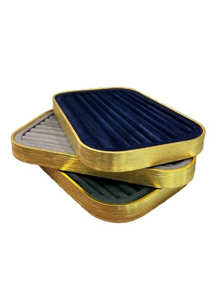 Cushion Ring Tray - Luxury Metal Series