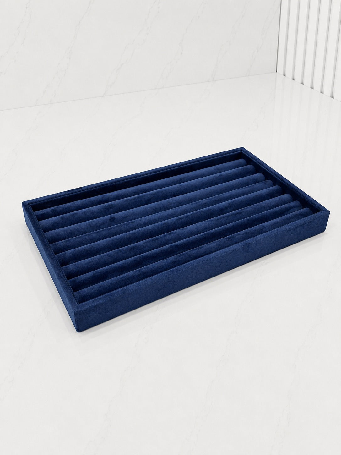 Patta Ring Tray - Dark Blue Premium Exhibition Tray