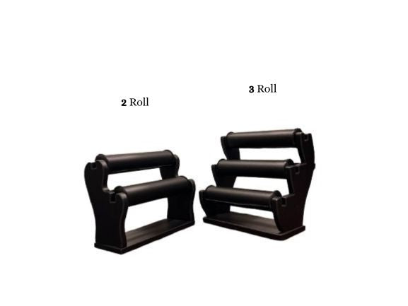 Bangle Roll Stand Black - Black Foam Display