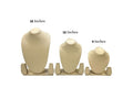 Necklace Stand - Creme Foam Display