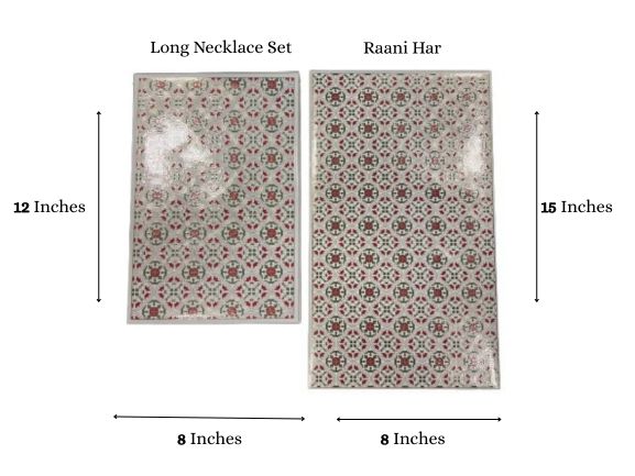 LED Long Necklace Set Box - Wedding Collection