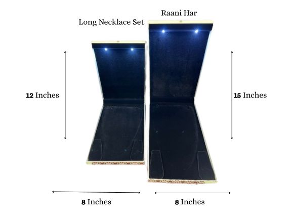 LED Long Necklace Set Box - Wedding Collection