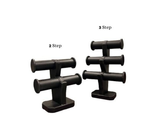 Bangle Stand Black - Black Foam Display
