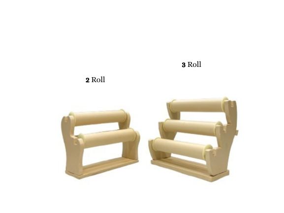 Bangle Roll Stand - Creme Foam Display