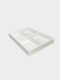 Dubai Tray (White) - 4 Compartments