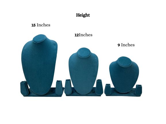 Necklace Stand - Peacock Softy Display