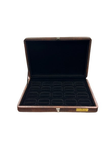 Ring Stock Box - Brown Lizard Series