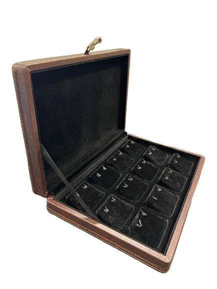 Bali Stock Box - Brown Lizard Series