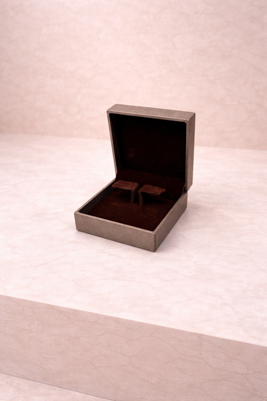 Metallic Gold H Bali Box