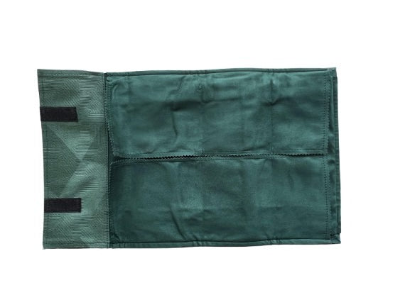 Chain Roller Green Suede