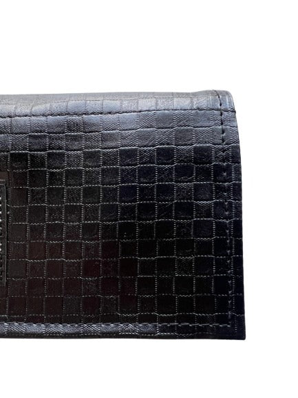 Chain Roller Black Suede