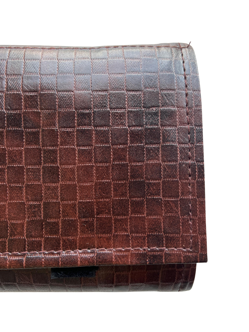 Chain Roller Brown Suede