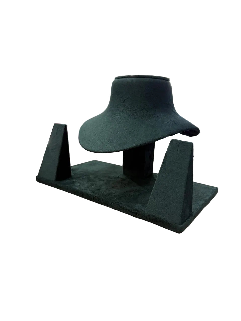 Green Velvet Choker Dummy