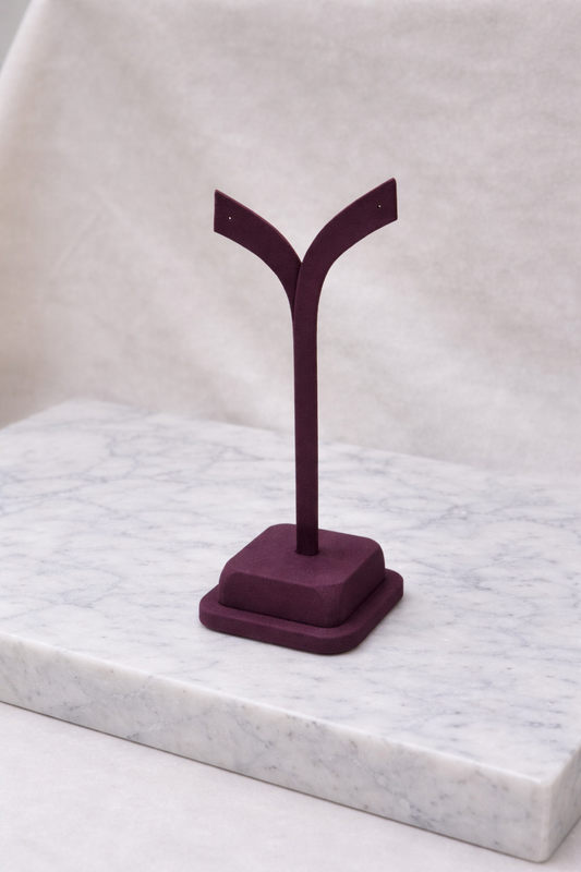 Y Jhumka Earring Stand - Plush Series
