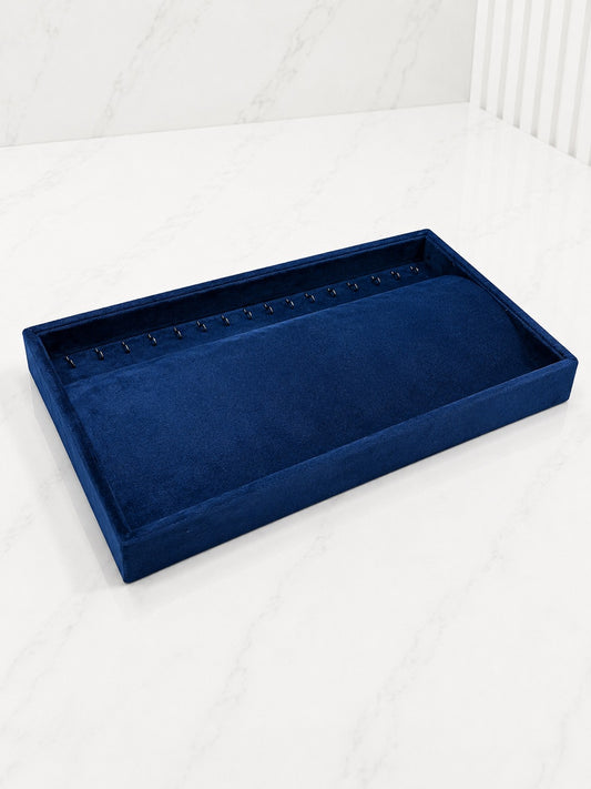 Horizontal Bracelet Tray - Dark Blue Premium Exhibition Series