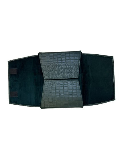 Nosepin Folder - Green Crocodile
