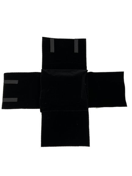 Necklace Folder - Black Crocodile