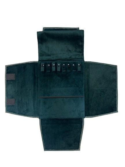 Chain Folder - Green Crocodile