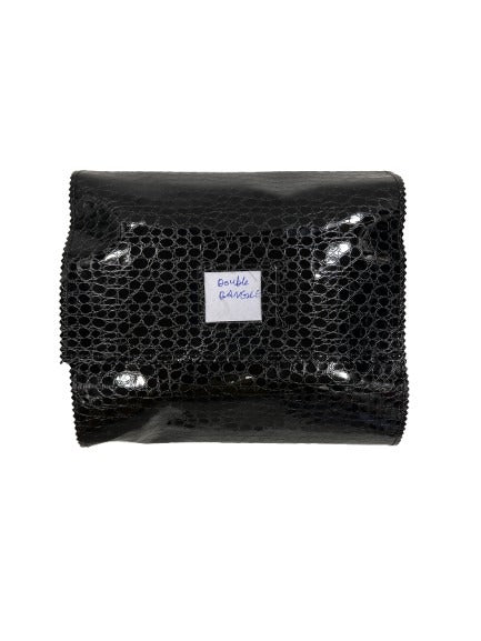 Bangle Folder - Black Crocodile