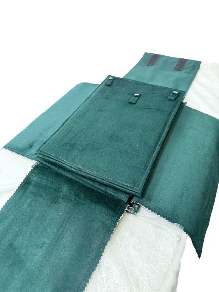 Necklace Kit Folder - Green Crocodile Folder