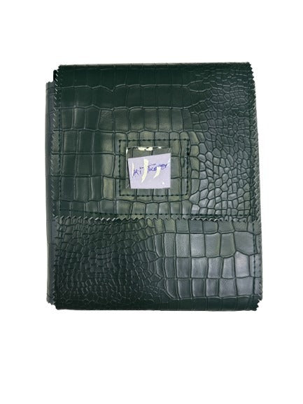 Necklace Kit Folder - Green Crocodile Folder
