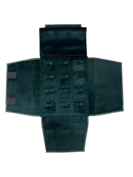 Bali Folder - Green Crocodile