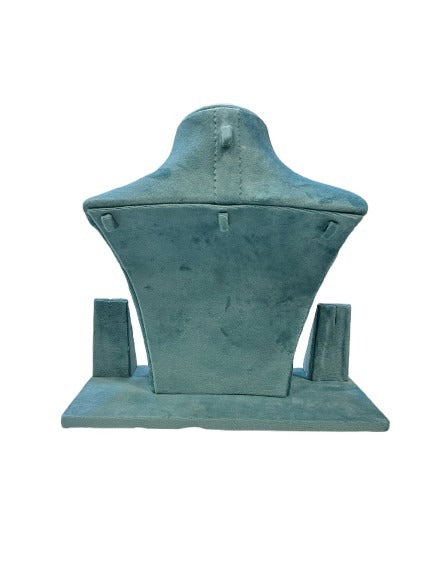 Powder Blue Necklace Display - 10 Inch