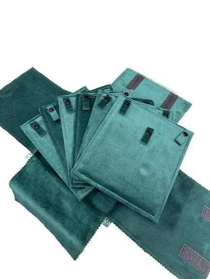 Necklace Kit Folder - Green Crocodile Folder