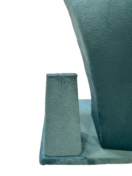 Powder Blue Necklace Display - 10 Inch