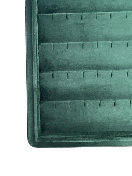 Green Velvet Stitch Tray - Nosepin (10x12 Inches)