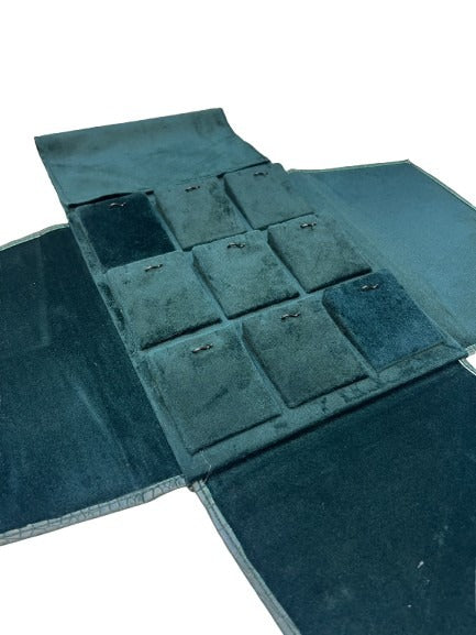 Pendant Set Folder - Green Crocodile