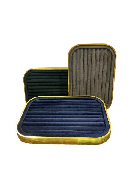 Cushion Ring Tray - Luxury Metal Series