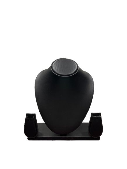Necklace Stand Black - Black Foam Display