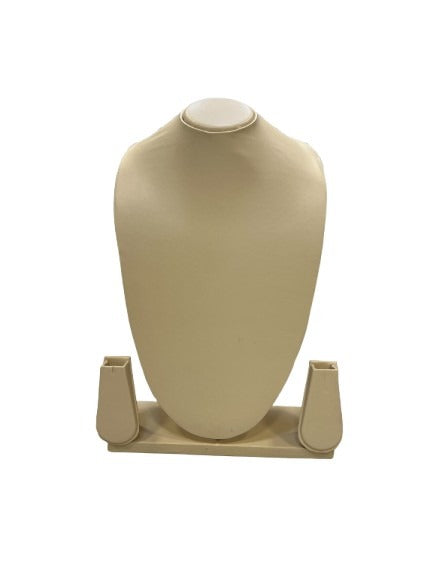 Necklace Stand - Creme Foam Display