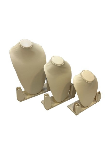 Necklace Stand - Creme Foam Display