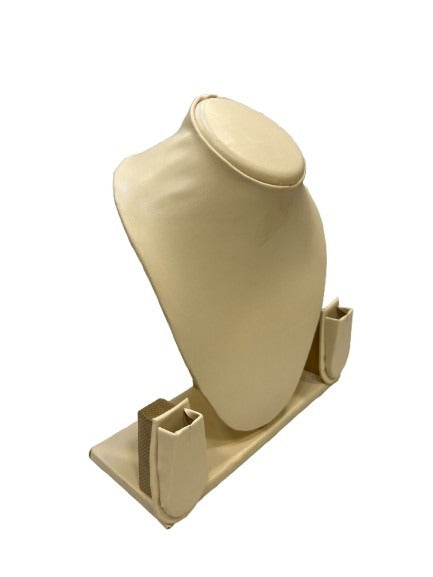 Necklace Stand - Creme Foam Display