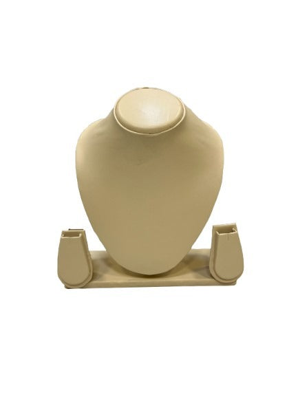 Necklace Stand - Creme Foam Display