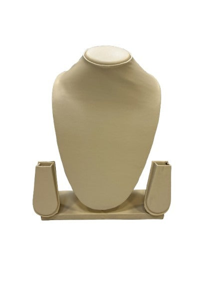 Necklace Stand - Creme Foam Display
