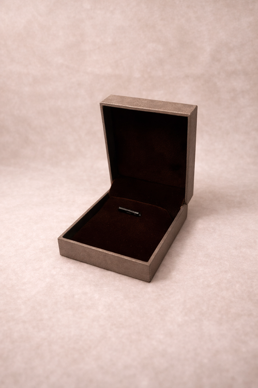 Metallic Gold Pendant Box