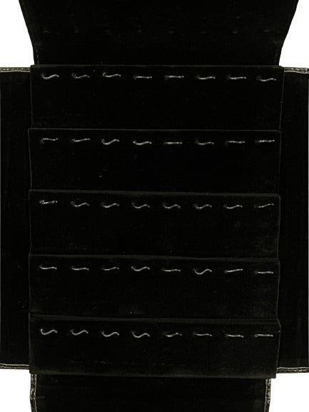 Pendant Folder - Black Crocodile