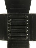 Ring Folder - Black Crocodile
